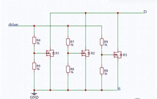 buck電路 燒mos管 mos管并聯(lián)驅(qū)動(dòng)電阻